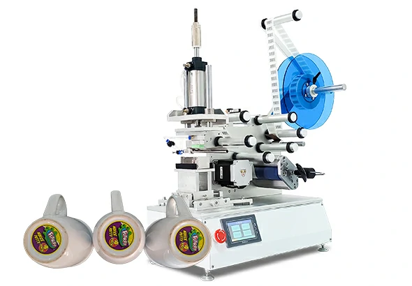 Semi-Automatic Flat Labeling Machine