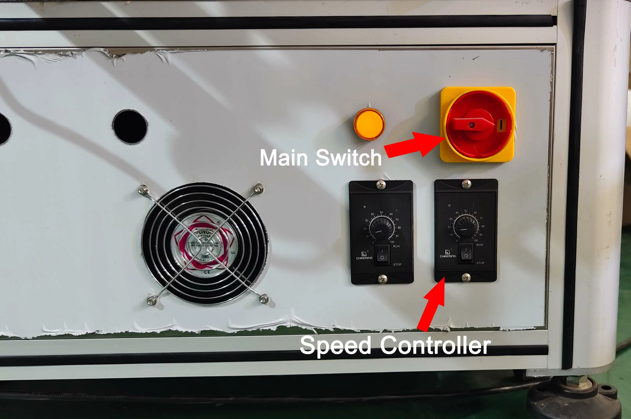 Speed Controller and Main Switch