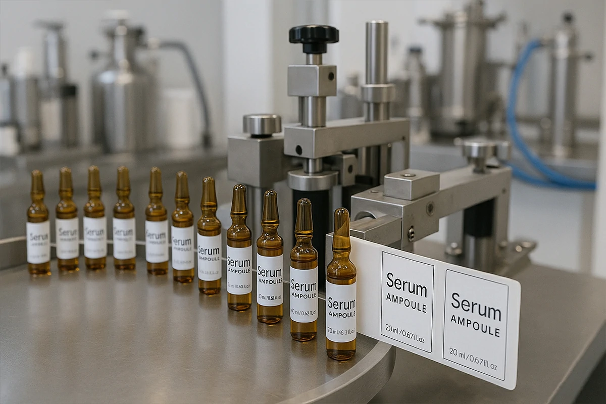 Ampoule Labeling Machine