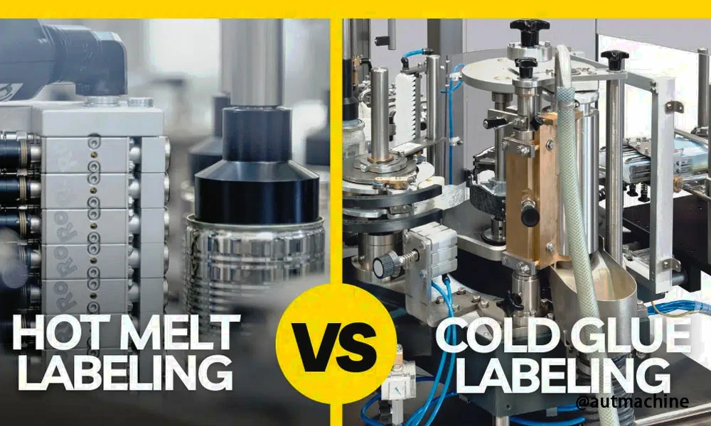 hot glue vs cold glue labeling
