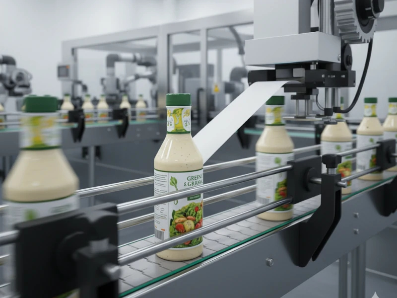 Improving Labeling Efficiency for Salad Dressing Bottles