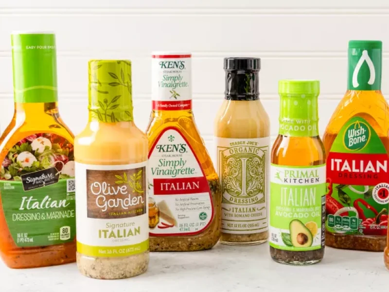 salad dressing bottle