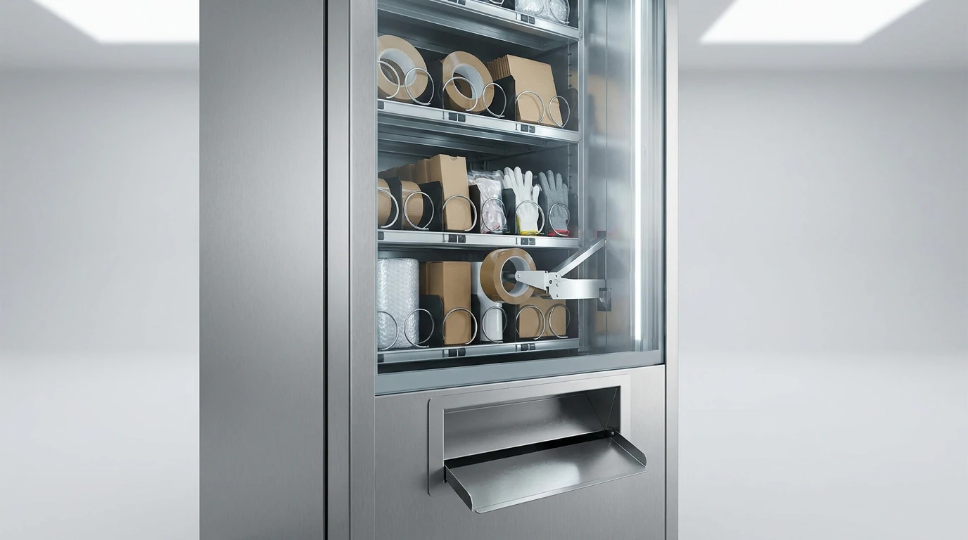 How Do Storage Facility Vending Machines for Packing Supplies Work